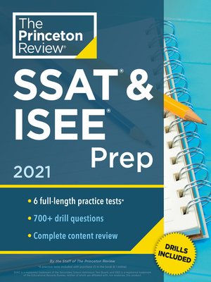 cover image of Princeton Review SSAT & ISEE Prep, 2021